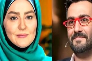 ببینید: شوخی بامزه نعیمه نظام‌دوست با پاپیون قرمز نیما شعبان‌نژاد ترکوند! | «گربه اشرافی» کی بودی تو؟